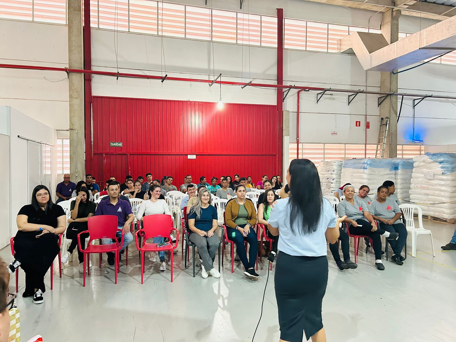 Evento corporativo sobre saúde mental
